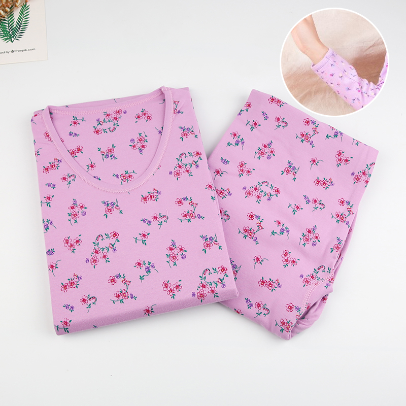 Cạn trên ngôi nhà đang gái extra large quần quần áo cotton mùa thu mùa thu sinh viên MM mỡ thêm chất béo để tăng lỏng bông áo len set