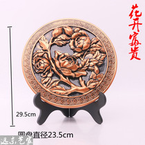 Retro crafts disc special creative ornaments stone home decoration study living room office gifts