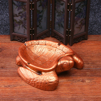 Special large ashtray personality creative retro crafts living room office ornaments to send family and friends