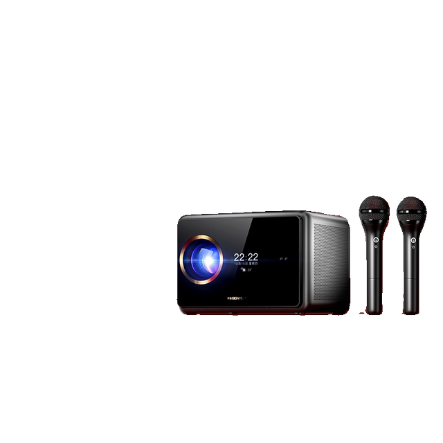 Xiying H9Max ເຮືອນ karaoke ໂຮງລະຄອນ smart projector ເຮືອນ 1080P ຄວາມຄົມຊັດສູງ ການສະແດງຫນ້າຈໍໂທລະສັບມືຖື