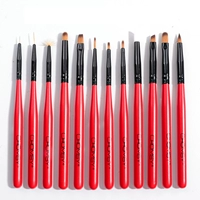 Маникюрная кисть для маникюра, 12 шт, полный комплект