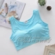 Phụ nữ phương thức không có vòng thép với áo ngực bra bra top nửa dây đeo nhỏ vest cơ sở yoga áo ngực không dây