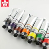 Японский вишневый цвет версии рисовать чернильное пигментное масло пигментное пигмент японская вишня для печати пигментной пигментной чернильной пигмент сингл 8 -корлор черный вишня цветущий масляная печать