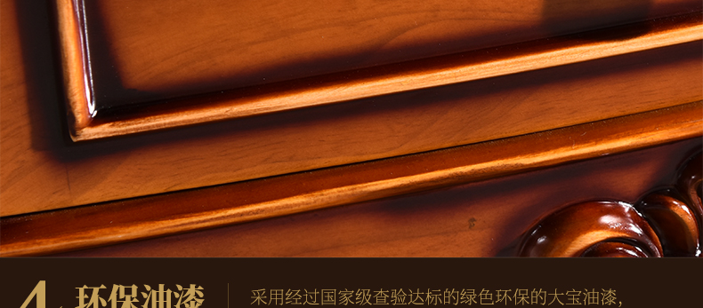 Shi Ya Shu Châu Âu gỗ rắn đá cẩm thạch bàn cà phê phòng khách một số loại đồ nội thất cổ kết hợp gỗ sồi 1.4 m