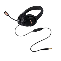 For Dr Bose QC35 second generation microphone pole headset external microphone headset cable Mic game computer voice