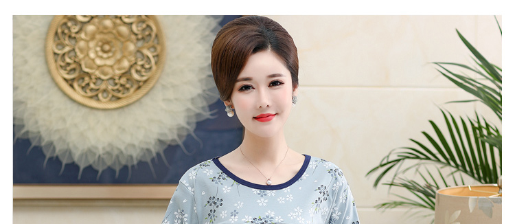 Mẹ trung niên cotton dài tay mùa thu và mùa đông cỡ lớn váy ngủ nữ chất béo mm200 kg đồ ngủ cotton dài đầm xòe đẹp