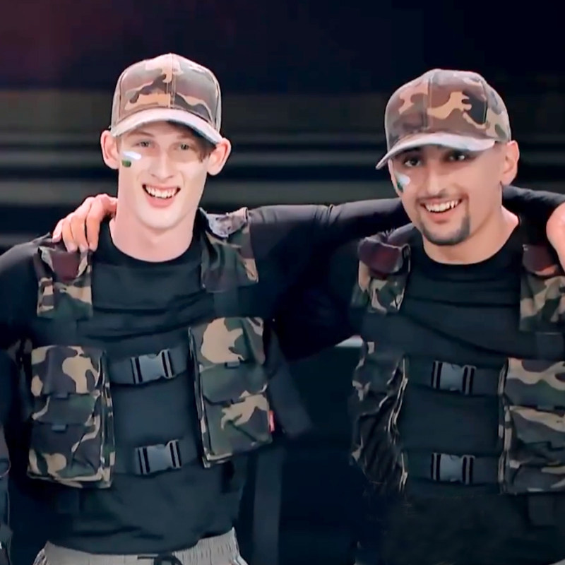 Multi-pocket Tactical Machia camouflated strap Chest Bag Street Skate Street Dance team Custom