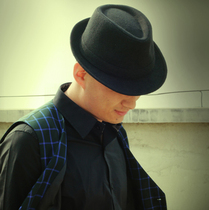 poppin lockin top hat mechanical fedora hat kite kog Gentleman hat street dance team custom