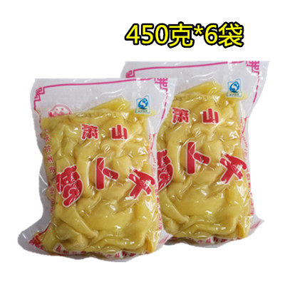 Long source Xiaoshan Luo ShanLuo Qiandry 450 gr X6 Bag Hangzhou special production sauce pickled pickle pickle pickle pickle pickle