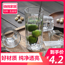 Home Transparent Glass Cups Mouthwatering Cups Cups of Tea Cups Drinks Cups Breakfast Milk Cups Milk Tea Cold Drinks Cups Beer Cups
