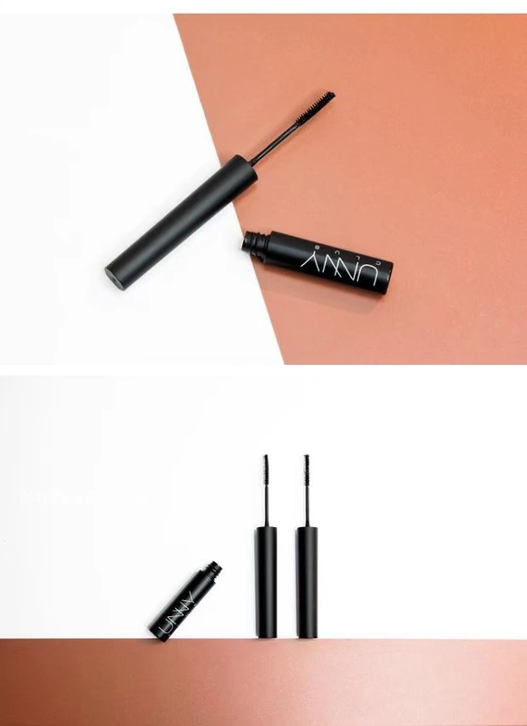 Mascara UNNY Hàn Quốc không tẩy trang lâu tự nhiên uốn xoăn rất nhỏ Đầu bàn chải không bắt đầu nở lâu - Kem Mascara / Revitalash