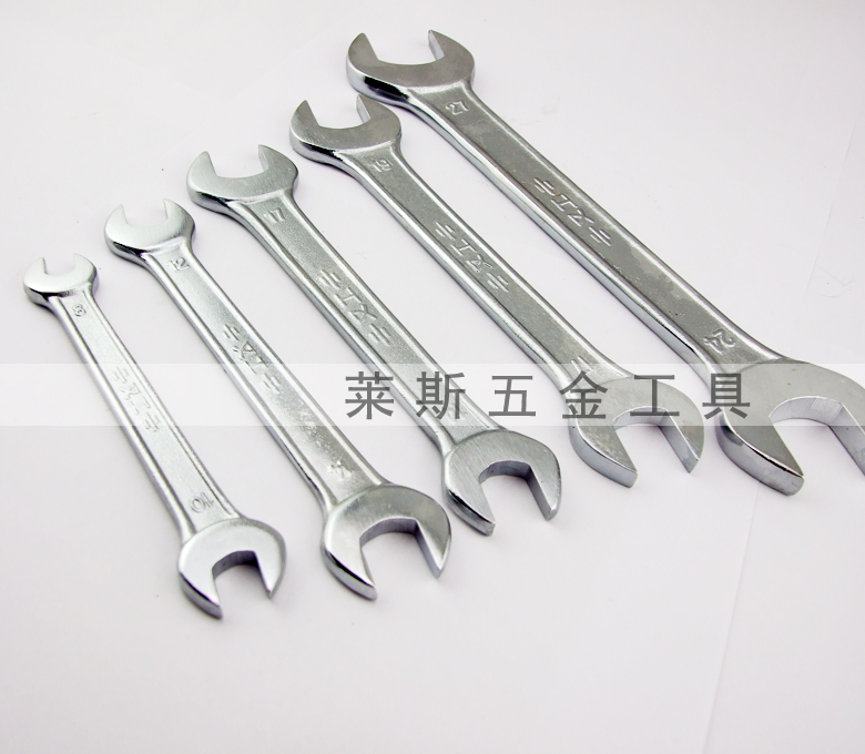 Double-headed wrench open-end wrench fork wrench double-open wrench dual-use wrench 6mm-46mm and dual-use