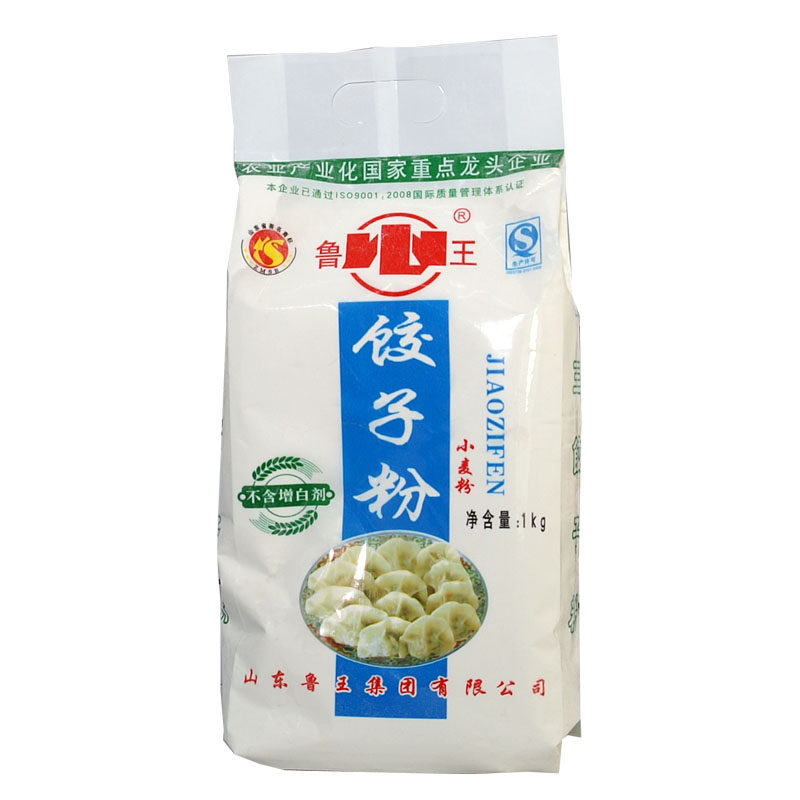 【天猫超市】鲁王饺子粉小麦粉1kg  不含增白剂 面粉  小包装面粉