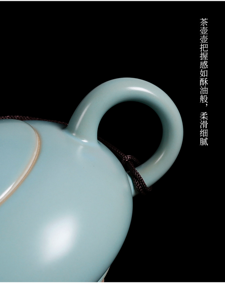 By patterns by hand your up slicing can raise ceramic teapot small single pot of household kung fu teapot small capacity