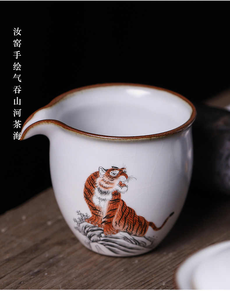 Open the slice your up with jingdezhen ceramic fair keller hand - made tea in tea ware in use your porcelain tea tea fair cup sea