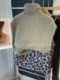Ins! Korean Dongdaemun Stylish High-Neck Slim-Fit Warm Wool Knit Vest Top for Women