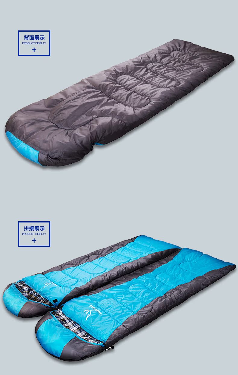 Túi ngủ flannel dày 1,8kg cung cấp ngoài trời cắm trại cắm trại giải trí trong nhà để gửi gối máy có thể giặt được - Túi ngủ túi ngủ chống muỗi