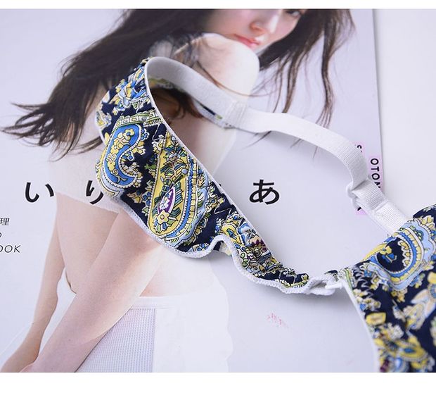 [Bắp cải] F ~ 23 B cup Không có áo ngủ vành đặt đồ lót tam giác đồ lót ibasic
