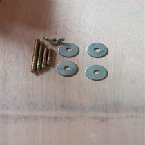 Bird cage station pole station stick fixed bird cage screw Pepper Wood Bird Station Bar special installation double head screw gasket nut