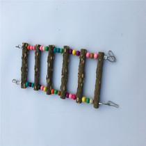 Small parrot pepper wood swing Parrot Bird supplies Pepper Wood climbing ladder parrot toy bird supplies