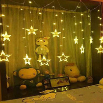  New Year net celebrity star led light Birthday starry venue Childrens annual meeting scene creative surprise decoration layout