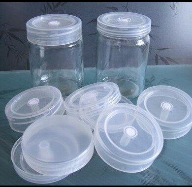 Manufacturer direct glass bottle 350ml group of peebottle 240ml group of pevial bacteria bottle nursery bottle tissue culture bottle breathable