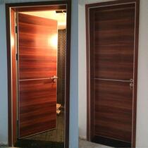 09 Solid Wood Eco Door Aluminum Alloy Door Pocket Indoor Door Suit Door Manufacturer Direct measurement installation