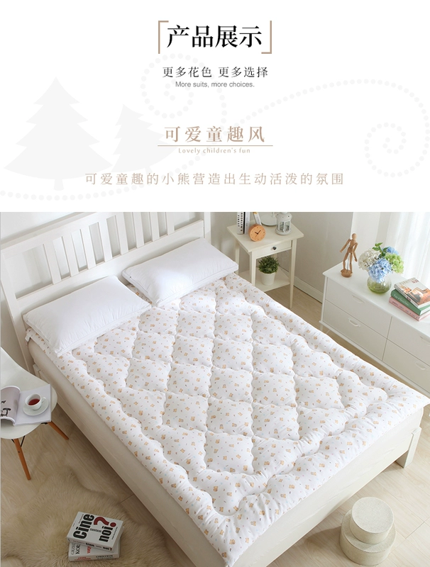 Nệm bông nệm có kích thước tùy chỉnh là 0.9 * 1.9 m 1.2 * 1.9 1.35 * 1.9M tatami đệm sưởi