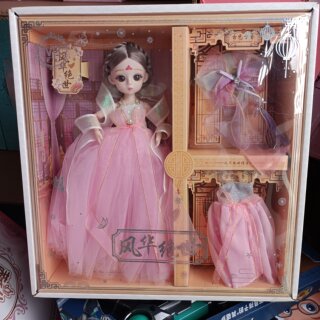 Ancient style princess costume doll toy gift box