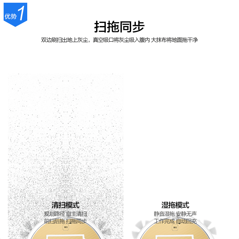 Haier quét robot nhà tự động máy hút bụi thông minh lau robot một hạt nhỏ siêu mỏng máy lau nhà thông minh xiaomi