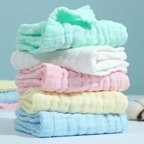 Newborn baby saliva towel cotton gauze washcloth super soft baby towel children handkerchief scarf