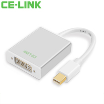  CE-LINK Mini Mini DP to DVI converter adapter cable to connect HD Mac computer TV