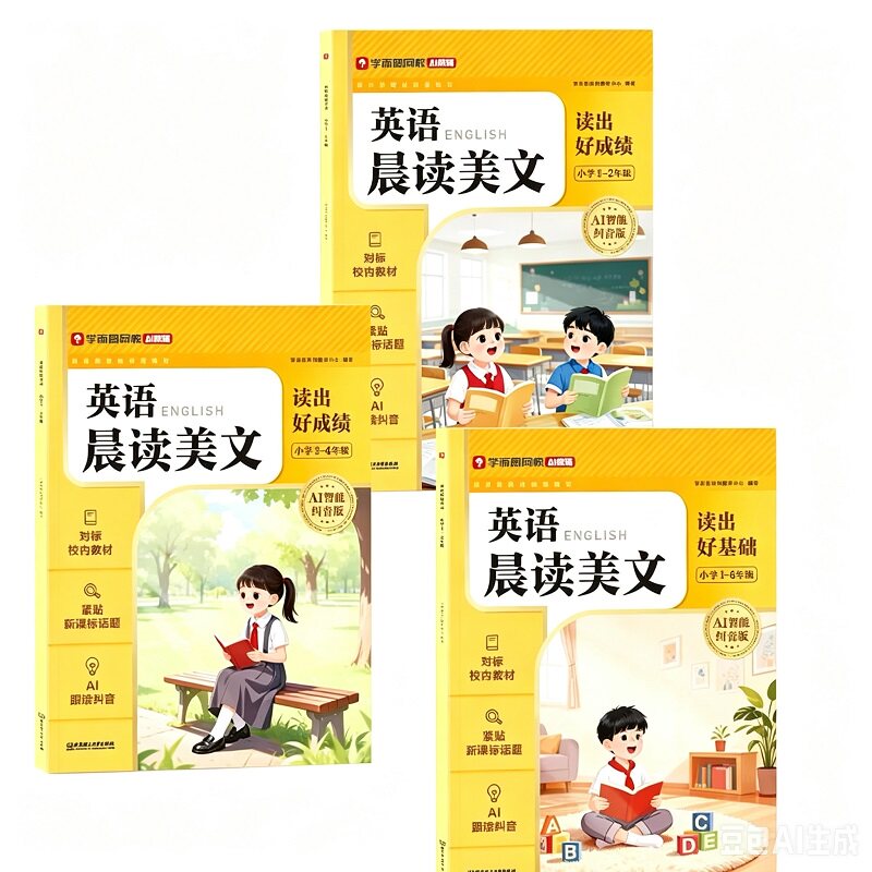 到手8.5！学而思小学英语语文晨读