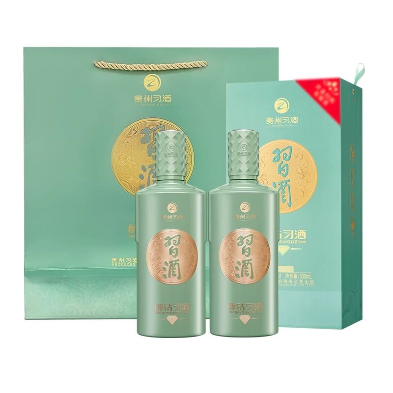 醇钻习酒双瓶装53度500mL*2瓶