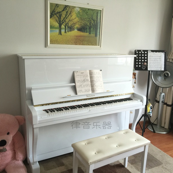 Korean original second-hand piano good road song Solomon black and white beginner verification exam practice teaching upright piano