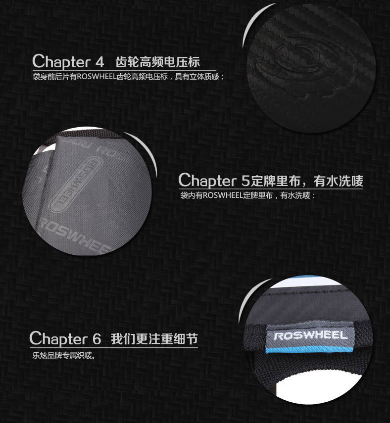 Sacoche pour vélo mixte ROSWHEEL - Ref 2216286 Image 26