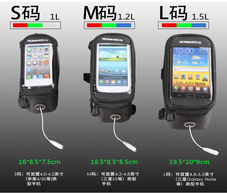 Sacoche pour vélo mixte ROSWHEEL - Ref 2216286 Image 33