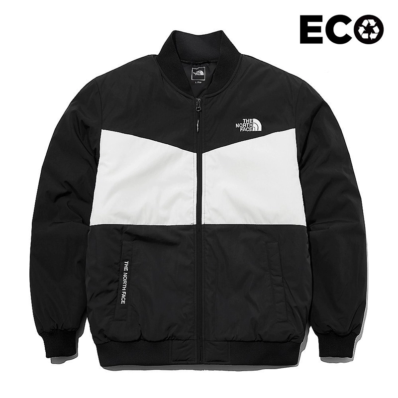 Hàn Quốc mua áo khoác đệm bông TheNorthFace North cho nam và nữ 20 áo khoác ấm cổ bóng chày mùa thu và đông NJ3NL70 - Quần áo độn bông thể thao