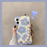 视视看 Apple, брендовая синяя цепь pro, чехол для телефона, iphone7, защитный чехол, в цветочек, 11, 8plus, японские и корейские, популярно в интернете