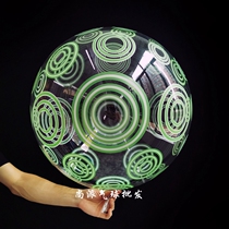 Cross-border new product 20-inch round circle bobo ball wild stretch version transparent ball leather printing wedding birthday balloon