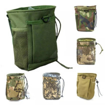 Outdoor fast storage bag Multi-function slingshot steel ball bag mountaineering camping tactical recycling bag Waist hanging bag sundries bag