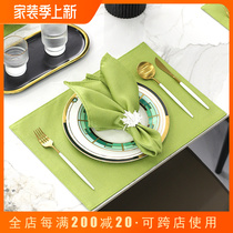 Dining Mat Decoration Cushion Bowl Cushion Plate Mat Nordic Upscale Western Dining Mat European Style Heat Insulation Mat Home Heatproof Cushion Table Mat