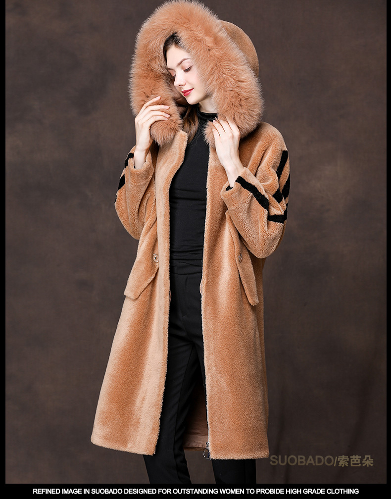 Manteau de fourrure femme SUOBADO    - Ref 3171794 Image 17