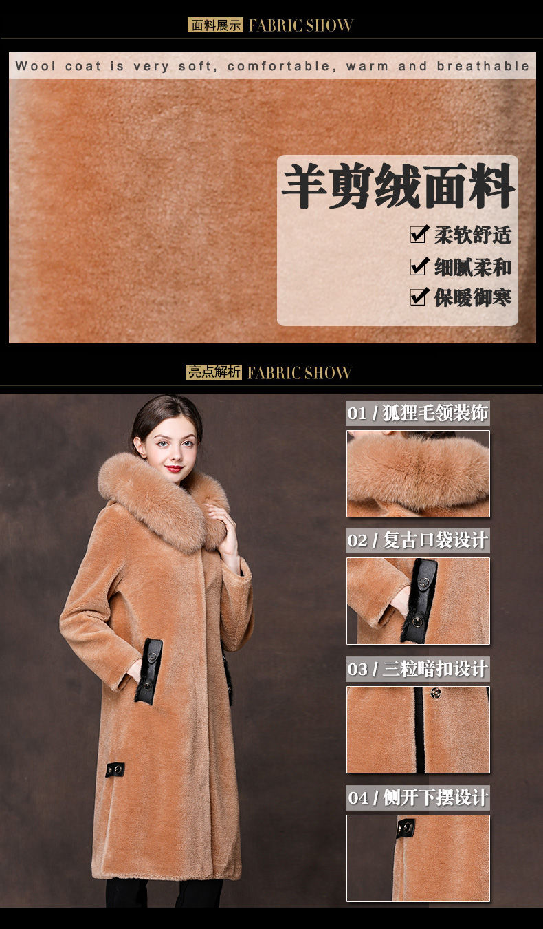 Manteau de fourrure femme SUOBADO    - Ref 3174821 Image 9