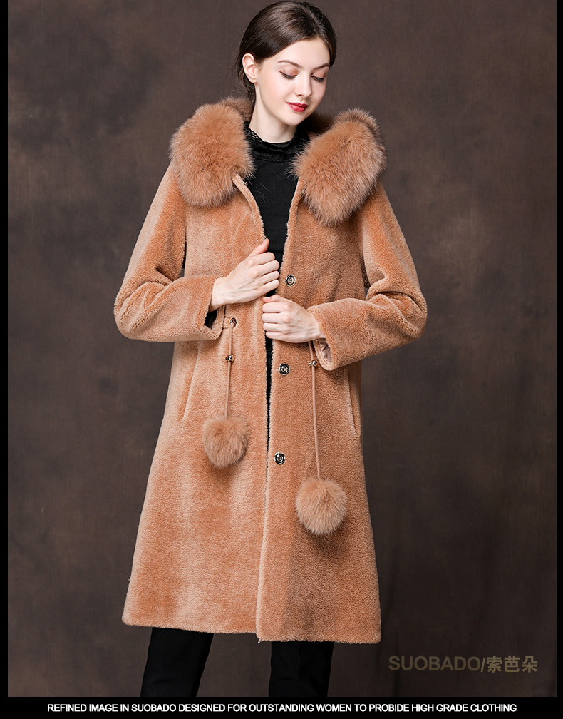 Manteau de fourrure femme SUOBADO    - Ref 3171777 Image 13