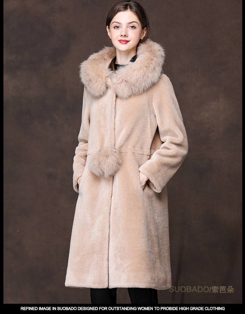 Manteau de fourrure femme SUOBADO    - Ref 3171777 Image 17