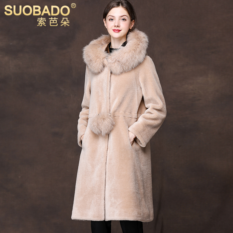 Manteau de fourrure femme SUOBADO    - Ref 3171777 Image 3