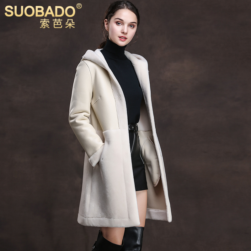 Manteau de fourrure femme SUOBADO    - Ref 3173932 Image 4