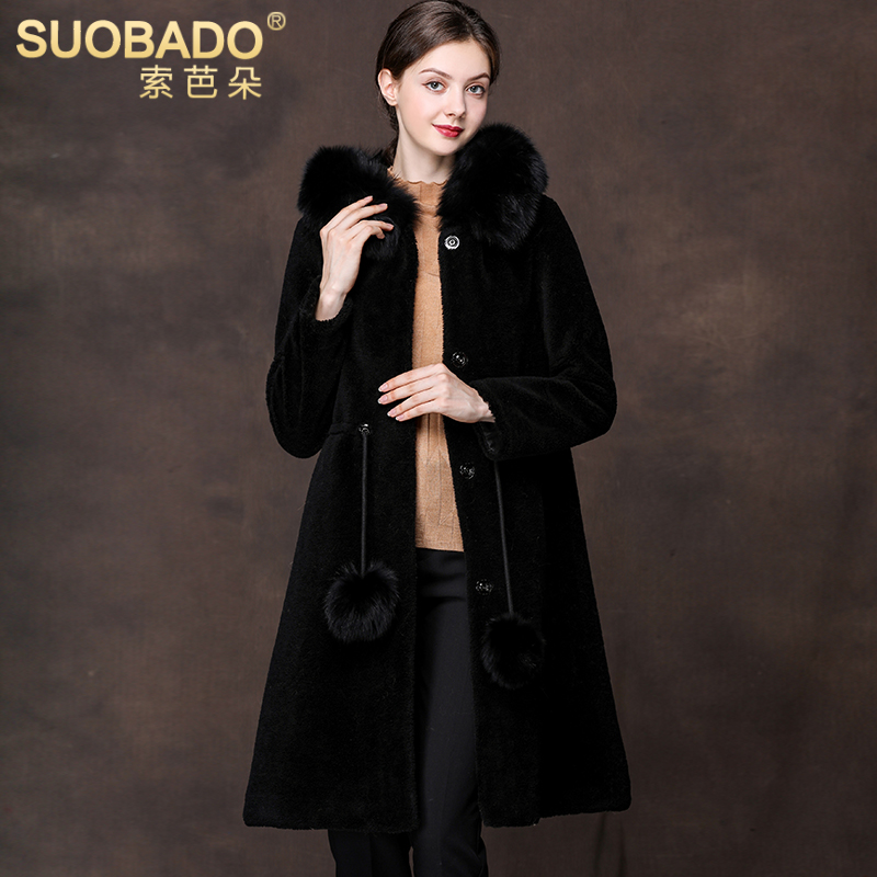 Manteau de fourrure femme SUOBADO    - Ref 3171777 Image 4