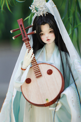 taobao agent [芰 【【【] BJD three -pointer/big daughter Small summer welfare model Yunshan · Lianwu ancient wind baby clothes